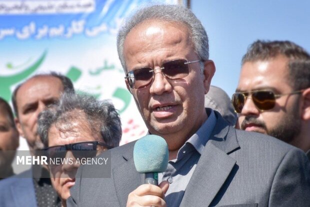 آیین افتتاح و بهره‌برداری فاز نخست پارک جنگلی زاهدان