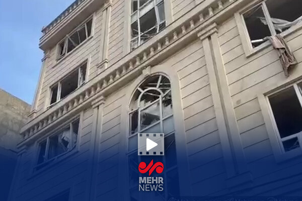 گزارش مهر از آسیب جدی به منازل مسکونی در پی حمله صهیونی-آمریکایی گزارش مهر از آسیب جدی به منازل مسکونی در پی حمله صهیونی-آمریکایی