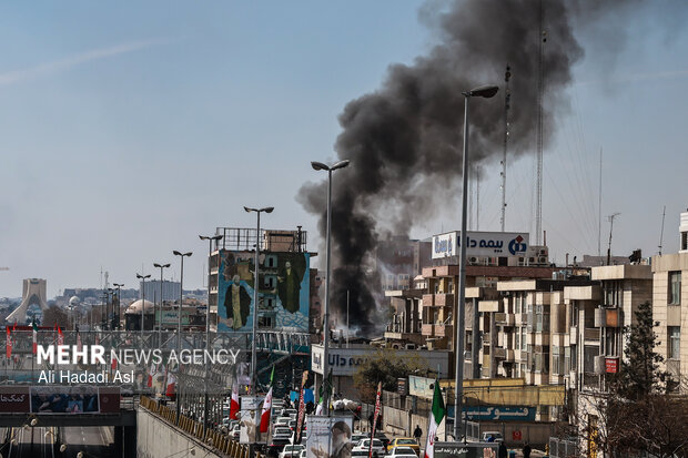 حمله و تجاوز آمریکایی صهیونی به نمایندگی ایران خودرو در غرب تهران