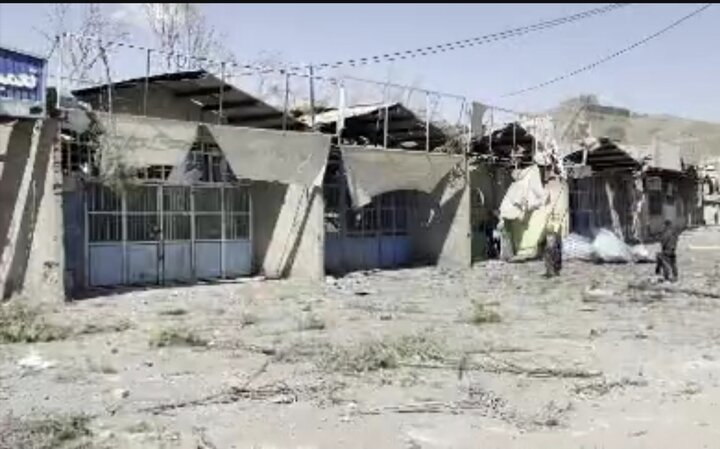 تخریب محل کسب وکار مردم و اماکن خدماتی شهر سنندج