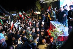 تشییع پیکر شهید «حسین محمدآبادی» در بیرجند