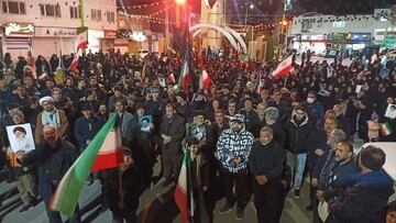 سوگواری مردم کمیجان در پی شهادت رهبر معظم انقلاب