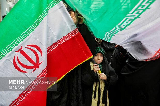 اجتماع بانوان انقلابی تبریز در خونخواهی قائد اُمّت