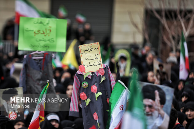 اجتماع بانوان انقلابی تبریز در خونخواهی قائد اُمّت