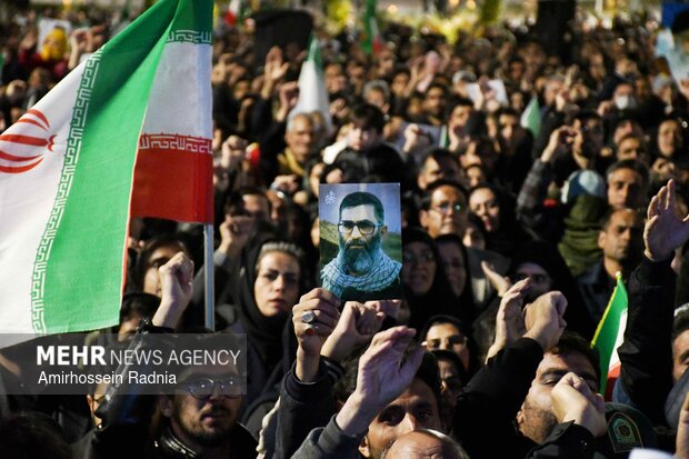 تشییع پیکر شهید محمدآبادی در بیرجند