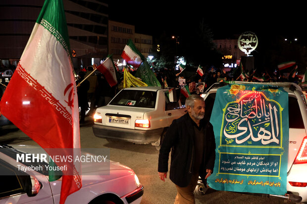اجتماع عظیم فتح خیبر در هفتیمن روز شهادت رهبر انقلاب در همدان