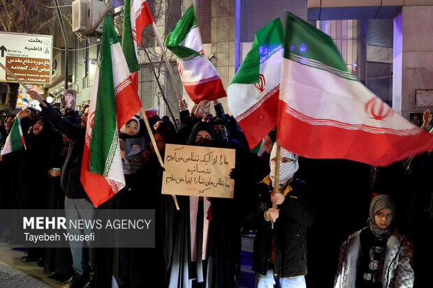 اجتماع عظیم فتح خیبر در هفتیمن روز شهادت رهبر انقلاب در همدان