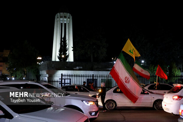 اجتماع عظیم فتح خیبر در هفتیمن روز شهادت رهبر انقلاب در همدان