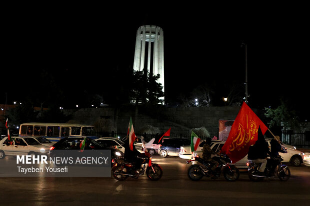 اجتماع عظیم فتح خیبر در هفتیمن روز شهادت رهبر انقلاب در همدان