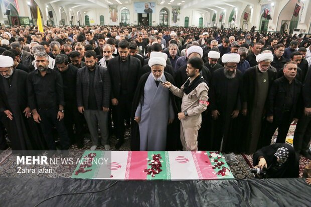 تشییع و تدفین پیکر شهید محمد محمودزاده  در بندرعباس