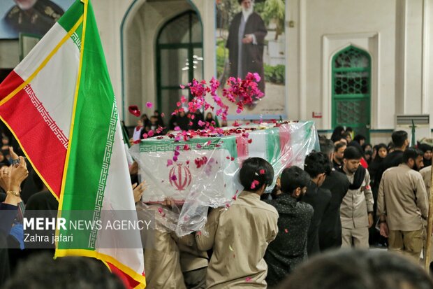 تشییع و تدفین پیکر شهید محمد محمودزاده  در بندرعباس