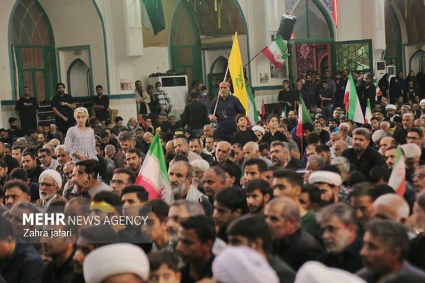 تشییع و تدفین پیکر شهید محمد محمودزاده  در بندرعباس