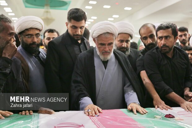 تشییع و تدفین پیکر شهید محمد محمودزاده  در بندرعباس