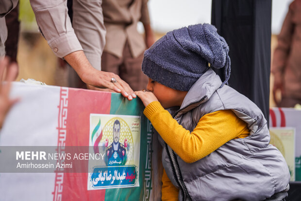 تشییع پیکر شهدای اقتدار وطن در شیراز