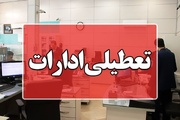 زهک به‌دلیل طوفان و ریزگردها تعطیل شد