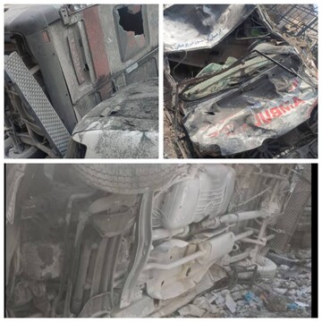 هێرشی مووشەکی کرایە سەر ئامبۆلانسی فریاکەوتنی تاران