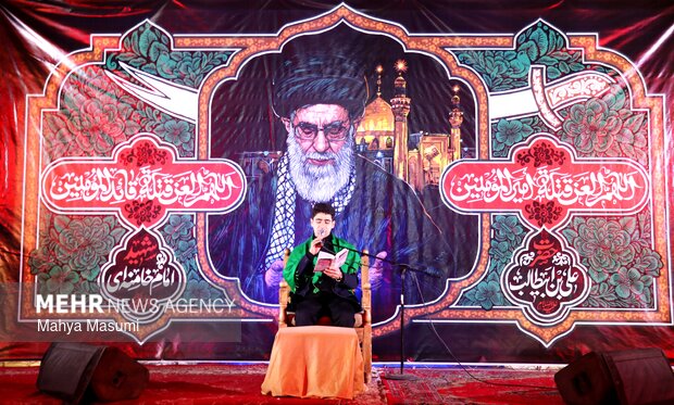 برگزاری اولین شب قدر در ورامین با حضور گسترده مردم