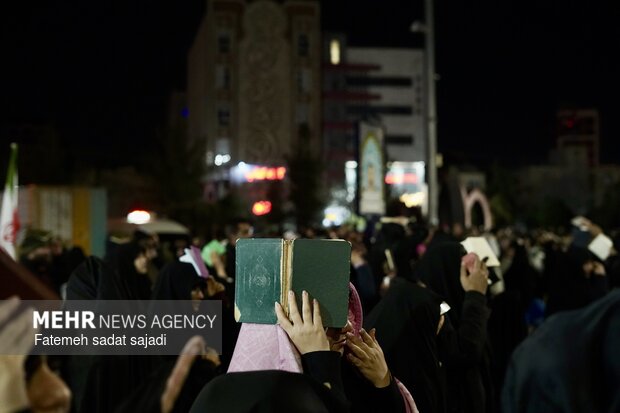 احیای شب نوزدهم ماه مبارک رمضان در کرمان