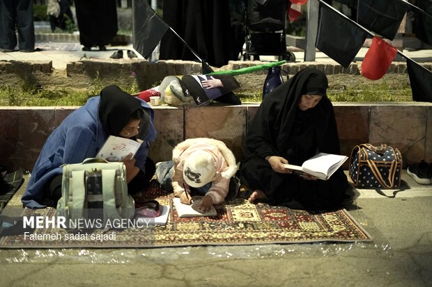 احیای شب نوزدهم ماه مبارک رمضان در کرمان