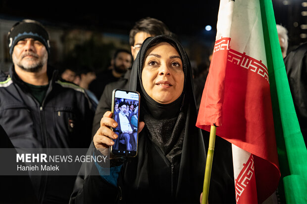 شادی مردم گرگان پس از اعلام رهبری آیت الله مجتبی خامنه‌ای