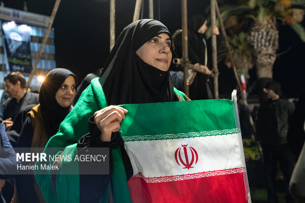 شادی مردم گرگان پس از اعلام رهبری آیت الله مجتبی خامنه‌ای