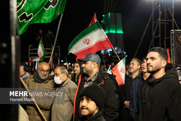 شادی مردم گرگان پس از اعلام رهبری آیت الله مجتبی خامنه‌ای