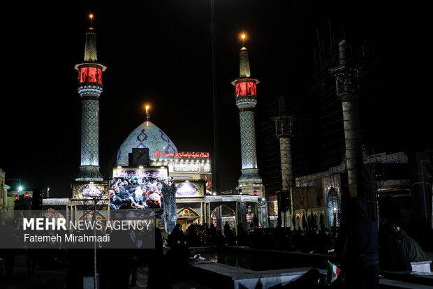 احیای شب نوزدهم ماه مبارک رمضان در امام‌زاده صالح (ع) تهران
