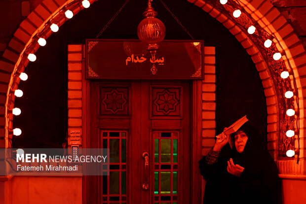 احیای شب نوزدهم ماه مبارک رمضان در امام‌زاده صالح (ع) تهران