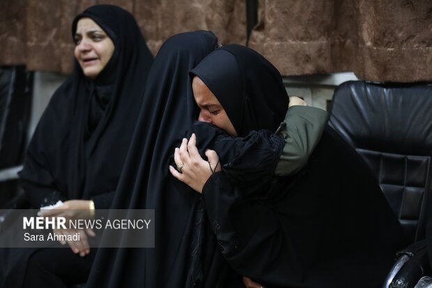 تشییع پیکر مطهر ۲ شهید در مشهد