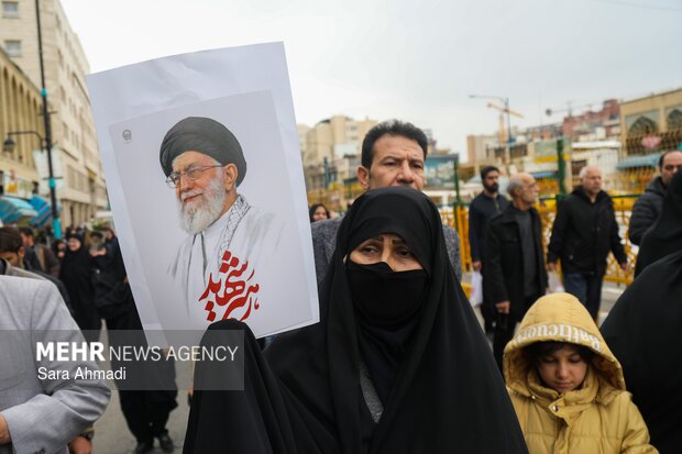 تشییع پیکر مطهر ۲ شهید در مشهد تشییع پیکر مطهر ۲ شهید در مشهد