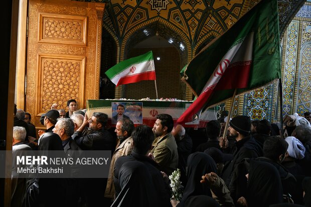 تشییع ۱۸ شهید حمله آمریکایی_صهیونیستی در قم