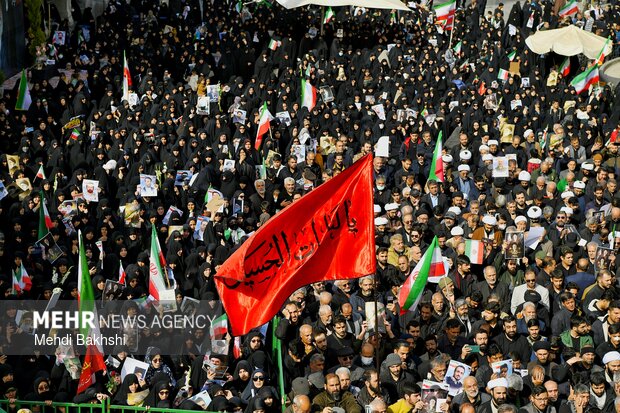 تشییع ۱۸ شهید حمله آمریکایی_صهیونیستی در قم