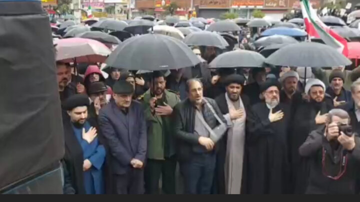بیعت زیر باران از کرانه خزر تا بلندای دماوند