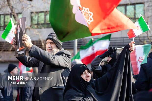 مراسم بیعت با سومین رهبر انقلاب اسلامی در تهران