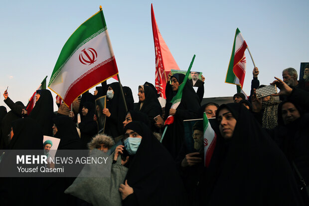 مراسم بیعت با سومین رهبر انقلاب اسلامی در تهران