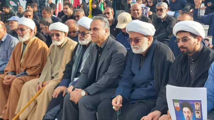 خروش مردم کنگان برای بیعت با امام امت