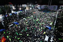 اجتماع بیعت مردم رشت با آیت الله سید مجتبی خامنه‌ای