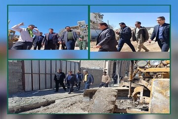 خسارت حملات هوایی دشمن به کوهدشت در حال ارزیابی است
