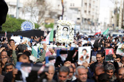 Buşehr kentinde 2 şehit için cenaze töreni düzenlendi
