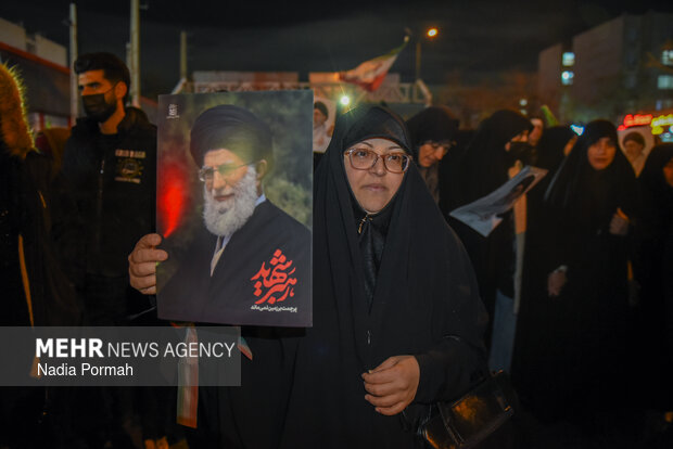 پاسداشت رهبر شهید و بیعت با رهبر جدید در کرج