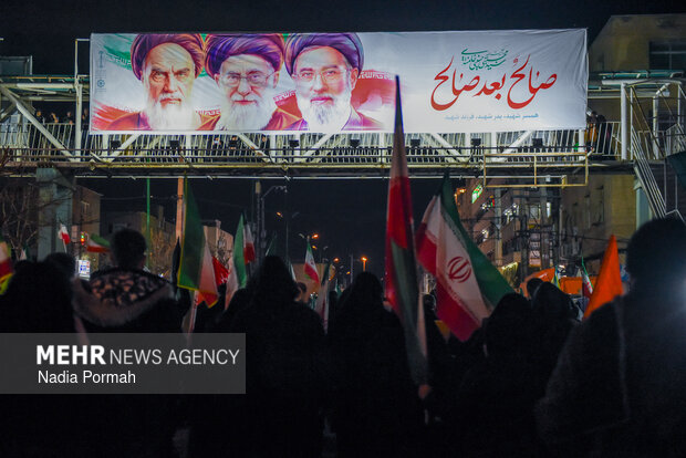 پاسداشت رهبر شهید و بیعت با رهبر جدید در کرج