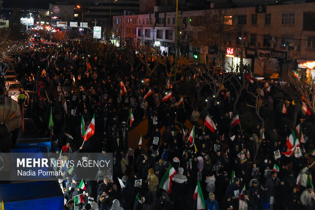 پاسداشت رهبر شهید و بیعت با رهبر جدید در کرج