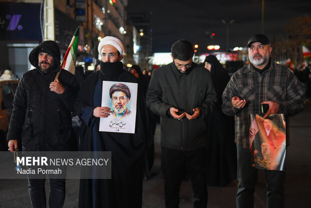 پاسداشت رهبر شهید و بیعت با رهبر جدید در کرج