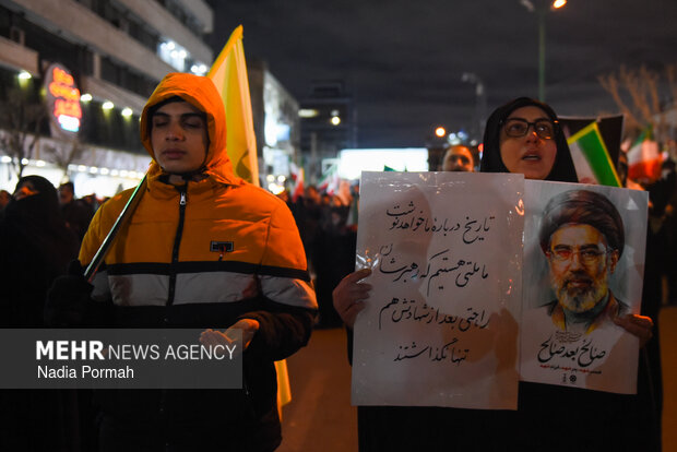 پاسداشت رهبر شهید و بیعت با رهبر جدید در کرج
