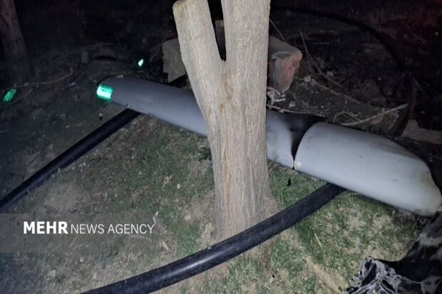 Burucerd'de Bir Hermes İHA'sı İmha edildi (+Foto)