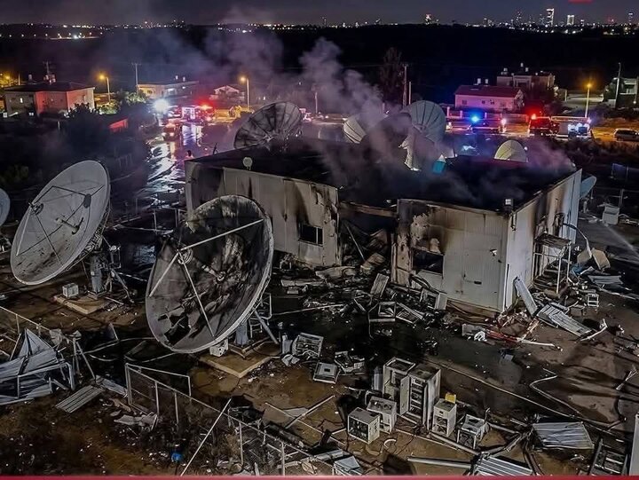 IRGC destroys Tel Aviv Satellite Communications Center 