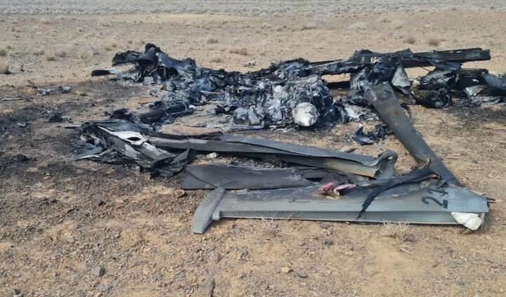 Tahran'da İsrail'e ait Hermes tipi SİHA düşürüldü