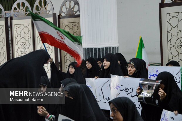 بیعت دانشگاهیان هرمزگان با رهبر انقلاب اسلامی