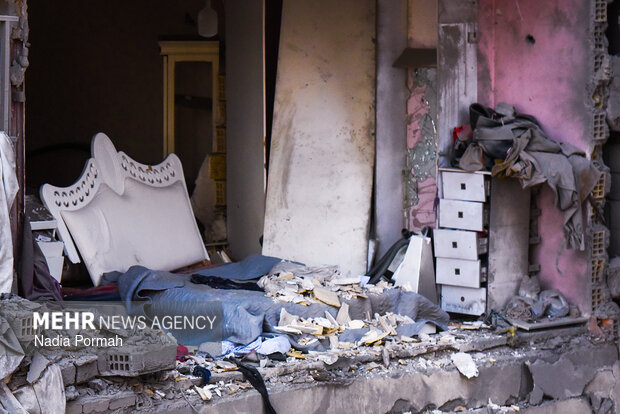 تجاوز آمریکایی - صهیونیستی به منازل مسکونی در کرج