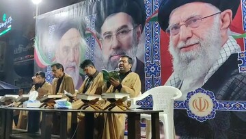 مراسم احیای شب قدر و قرائت دعای جوشن کبیر در  بوشهر